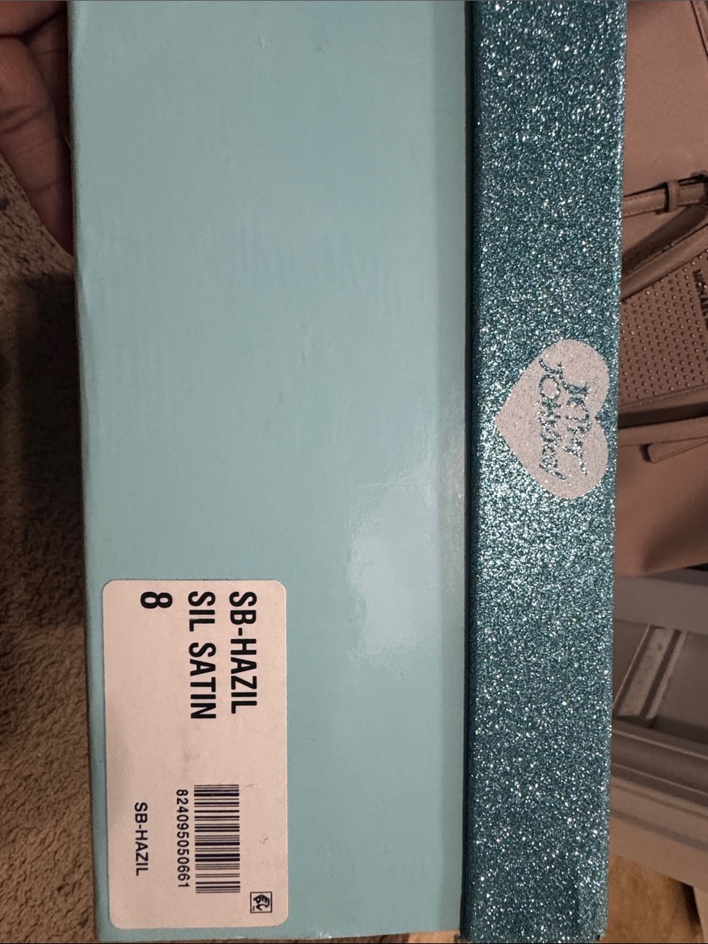 Betsey Johnson Crystal Rhinestone Silver Evening Pumps - Picture 5 of 5